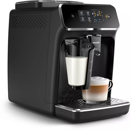 Philips 2200 Serisi 1500 W, 1.8 lt Tam Otomatik Kahve Makinesi, Siyah