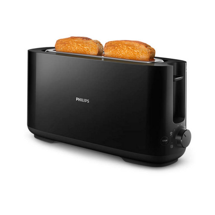 Philips Daily Collection Ekmek Kızartma Makinesi, Siyah